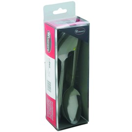 Winco 0081-03 24-Piece Dominion Dinner Spoon Set, 18-0 Stainless Steel