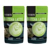 Teisti Matcha Latte, Paquete de 2 Bolsas, 180g Cada Una