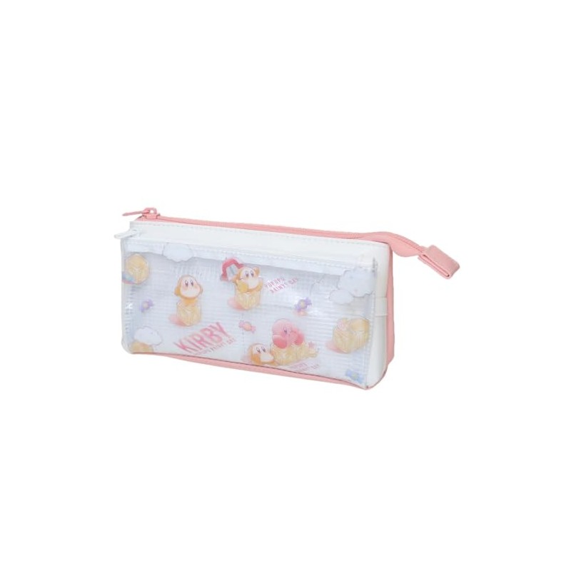 Kamio Japan 055963 Kirby Sankaku Flap Pen Case, PUPUPU RAINY?