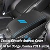 YOSRTER Center Console Armrest Cover for Dodge Journey Accessories 2011-2018