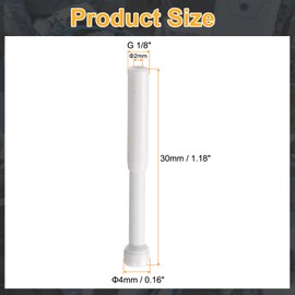 HARFINGTON 10pcs Push to Connect Fittings g 1/8" Cap Style Pneumatic Blanking Plugs Quick Connect Air Hose Plug for Water Gas Oil Pipe