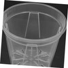 BESPORTBLE 10pcs Orchid Pots Drainage Holes Flower for and Cactus