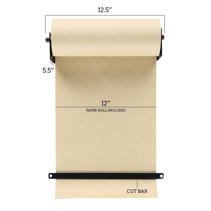 Rettel Roller Kraft Paper Roll Display - Wall Decor/Art Wall