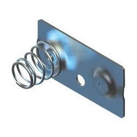 Keystone Electronics 5212 Contacts; Battery Spring Contacts; Dual Contact (Right) AA, A (100 pieces)