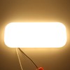RV Interior LED Dome Lamp Oval Shape Warm White Light