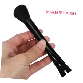 VICASKY Nose Contour Brush Double Ended U Shaped Makeup Brush for Nose Shadow Application Precision Concealer Tool for Beginners and Professionals for Loose Powder and Highlighter