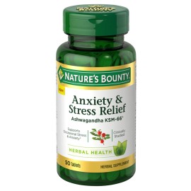 Nestle Nature's Bounty Anxiety & Stress Relief, 50 ct