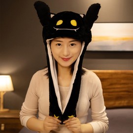 Moerstar Ear Picopico Halloween Cosplay, Cute, Pumpkin, Bat Ghost, Ghost, Funny, Ears Movable Hat, Easy to Use, Headwear, Costume, Party, Birthday Gift, Event, Video Broadcast, Photography, Instagram
