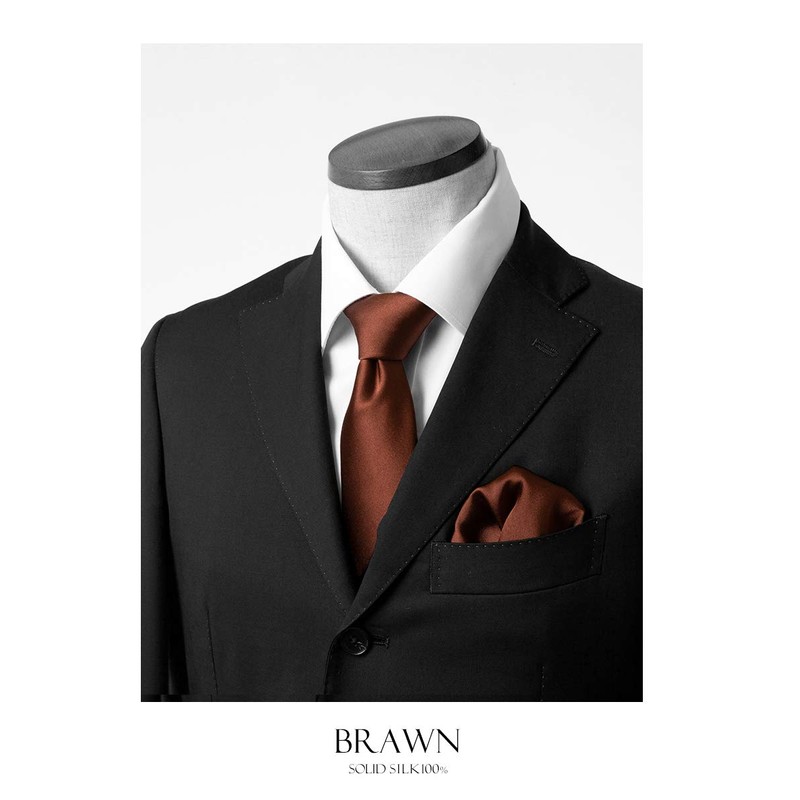 Style Equal Necktie, 100% Silk, Made in Japan, For Weddings,