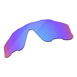 Boldbright Replacement Lenses Compatible with Oakley Jaw-breaker OO9290 Sunglasses - Cobalt Rose