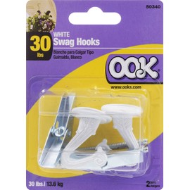 OOK 534516 50340 Swag Hooks, White