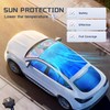 Car Windscreen Sun Shade, 145x80cm Reflective & Foldable Windshield Sun