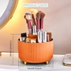 Cayxenful Pen Holder for Desk, 5 Compartments, 360° Rotating Desk