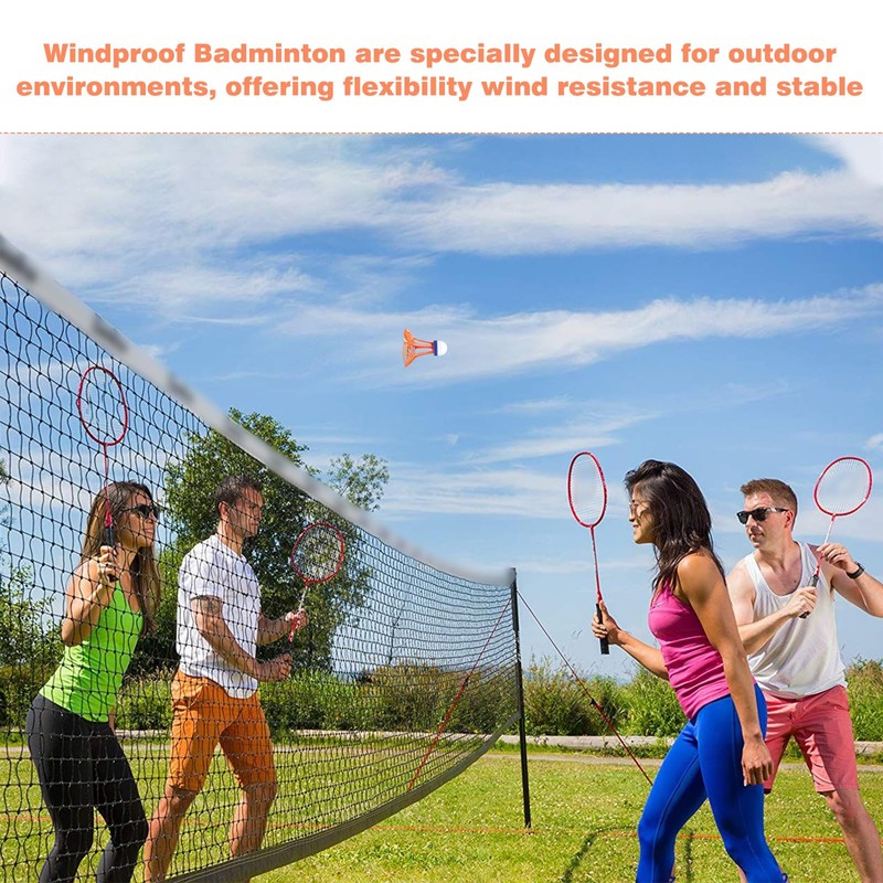 DtgEcd 3PCS Shuttlecocks,shuttlecocks Badminton,windproof Nylon Balls,help Improve Skill Level in