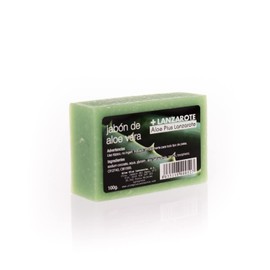 Aloe Vera Hand Soap | Handmade and Cold Pressed | Soothing and Regenerating Effect on Dry and Irritated Skin | Coconut Oil, Aloe Vera, Glycerin, 100 g