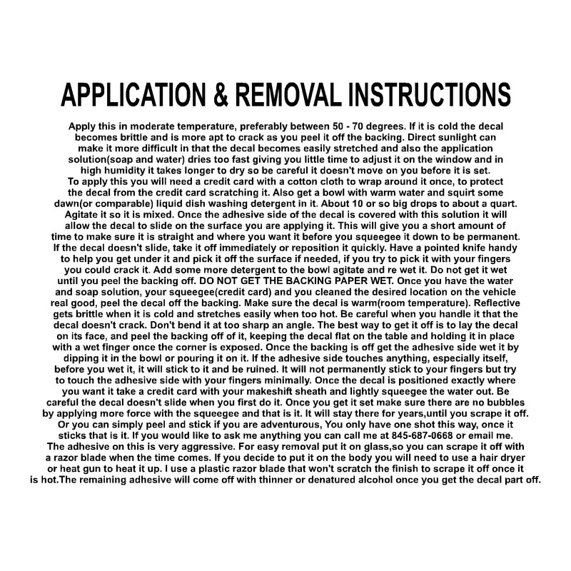 Child on Board Decal Black & Yellow Reflective