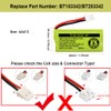iMah BT183342/BT283342 2.4V 400mAh Ni-MH Battery Pack Compatible for BT166342/BT266342