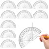 10 Pack Protractor 180 Degrees 4 Inch Protractor Geometry Set