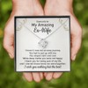 To My Especially Amazing Ex Wife Necklace, Funny Best Ex