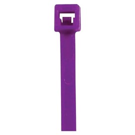 Box King CT433E 40# Cable Ties, 5 1/2" Length, Purple
