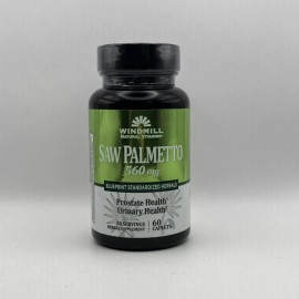 Windmill Saw Palmetto 560 mg 60 Caplets Support Prostate Health