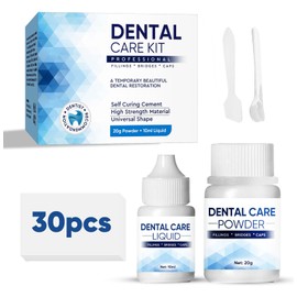 Tooth Filling Repair Kit, Temporary Fixing, Regain Confidence Smile, for Home Use