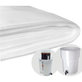 (50 Pack) Commercial Cold Brew Coffee Filters, 20" x 20" For Commercial Model Cold Brew Coffee Makers and 5-Gallon Commercial Systems