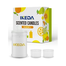 Scents Candles Gift Set: Aromatherapy Candle | 6.2oz 80 Hours Burns | for Thanksgiving Christmas | Long-Lasting Scented Soy Candles | 3 Pack (Freesia)