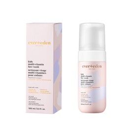 Evereden Evereden Kids Face Wash: Cool Peach, 3.4 fl oz. | Gentle Kids Skin Care | Non-toxic and Clean Ingredients | Multi-Vitamin Skin Care for Kids