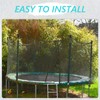 Veemoon Professional Rod Cover 8pcs Trampoline Pole Covers for Installation