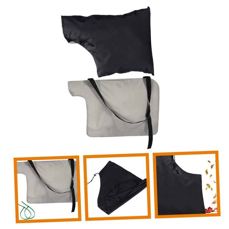 BESPORTBLE 2pcs Leaf Blower Vacuum Bags for Outdoor Durable Oxford