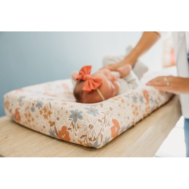 Copper Pearl - Funda para cambiador de pañales de punto