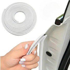 Protector Borde Puerta Auto Sello Hule Moldura Antirrayas Universal 5m
