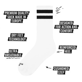 Socks Men American Socks Old School I Mid High Socks