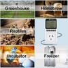 KETOTEK Day and Night Temperature Controller Thermostat Plug with Sensor