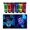 Go Shopgo 36 Tubo Pintura Fluorecente Neon Corporal Maquillaje Luz
