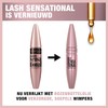 Maybelline Mascara Lash Sensational Lavable, Very Black, 9 gr
