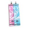 Marble patterned Golf Towel with Carabiner Clip, 50 x 30