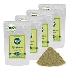 Azafran Green Organic Cardamom Ground - Cardamom Powder from Guatemala 400 g
