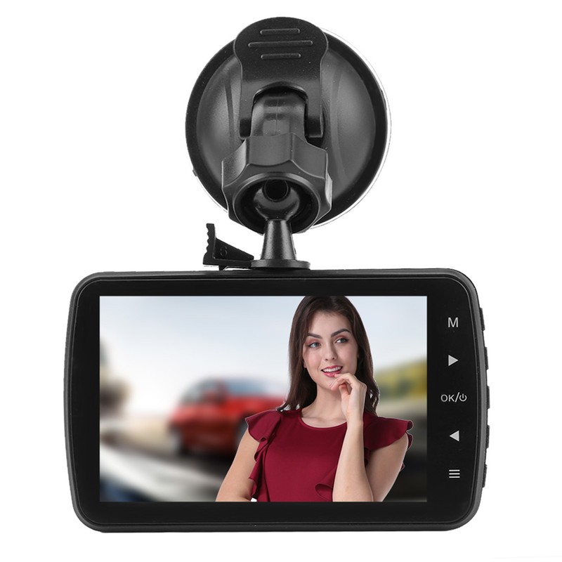 3.5in LCD 1080P Driving Recorder Dual Camera 170° Wide Angle