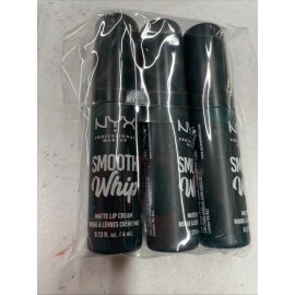 NYX (3-Pack) NYX Makeup Smooth Whip Matte Lip Cream Feelings WMLC16 S18