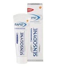 SENSODYNE Rapid Relief Whitening Toothpaste 75 ml Pack of 4