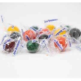 SweetGourmet Assorted Jaw Busters Jawbreakers Wrapped Hard Candy | 2 Pounds