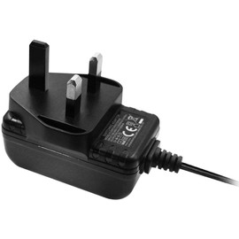 Pro Elec PEL00847 12V, 1A AC/DC Power Supply, 2.1 mm x 5.5 mm x 12 mm Connector