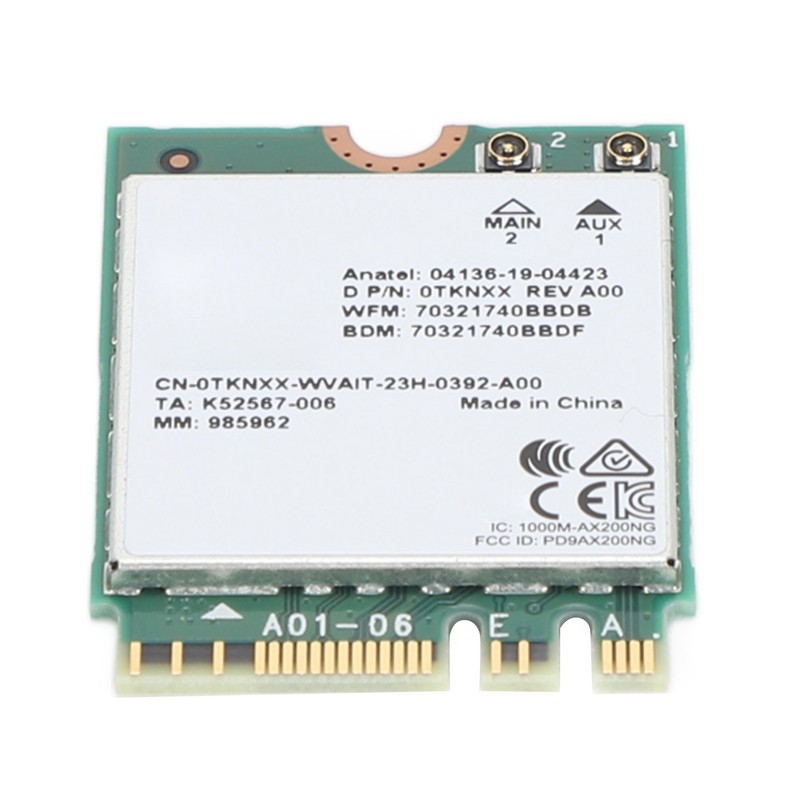 Network Card 1650X AX200 M.2 WiFi6 2.4G 5G Dual Band