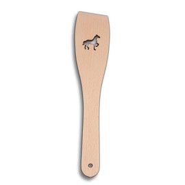 Hofmeister® Wooden Cooking Utensils Spoon or Spatula with Motif (Spatula / Horse)