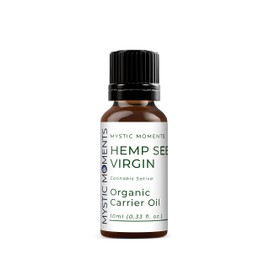 Mystic Moments | Organic Evening Primrose Virgin Carrier Oil 10ml - Pure & Natural Oil Perfect for Hair, Face, Nails, Aromatherapy, Massage and Oil Dilution Vegan GMO Free