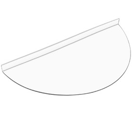 UEDET Window Well Covers Outside, Heavy-Duty Polycarbonate Basement Window Well Covers, All-Weather Against Debris, UV Resistant, Tear-Resistant, Waterproof, Windproof (Only Cover)39" X 18"