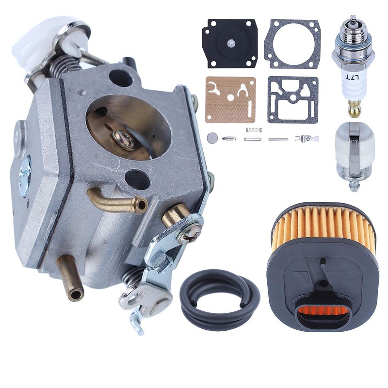 Adefol Carburetor for Husqvarna 372XP with Air Filter Kit Chainsaws