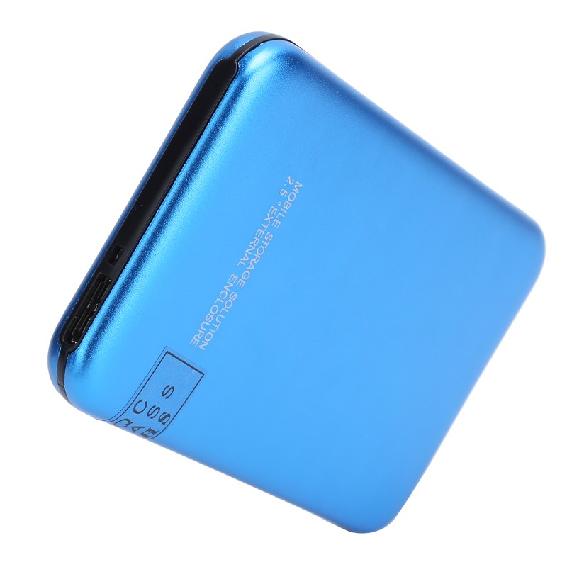 2.5in Mobile External Hard Drive Disk USB3.0 Portable HDD Blue
